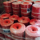 Customized Red Polypropylene Twine  For Baling 250KGF Tensile Strength