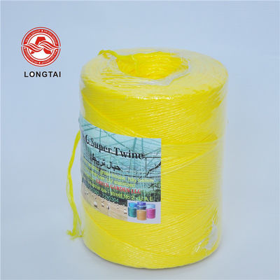 High Tenacity 6000D Tomato Tying Twine , Virgin PP Baler Twine UV Treated