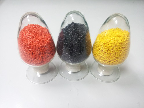 Yellow Soft Flame Retardant PVC Compound Lead-Free Normal type