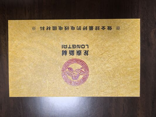 Papel de poliimida para Cartão de Visita