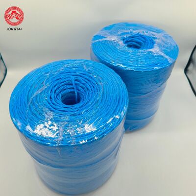 Resistente a UV / Estabilizado por UV Planta de alta resistência ao nó Trellising & Vine Support Split Film PP Twine para tomate, pepino em estufa ou fazenda