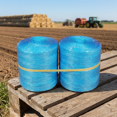 1200D Tex PP Twine Torcido 3 Filamentos Twine de Ligação Agrícola